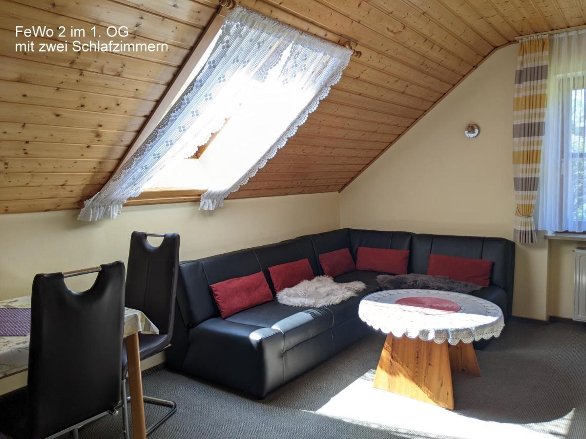 Ferienwohnung "Am Muschwitztal" Bad Steben / Carlsgrun Buitenkant foto