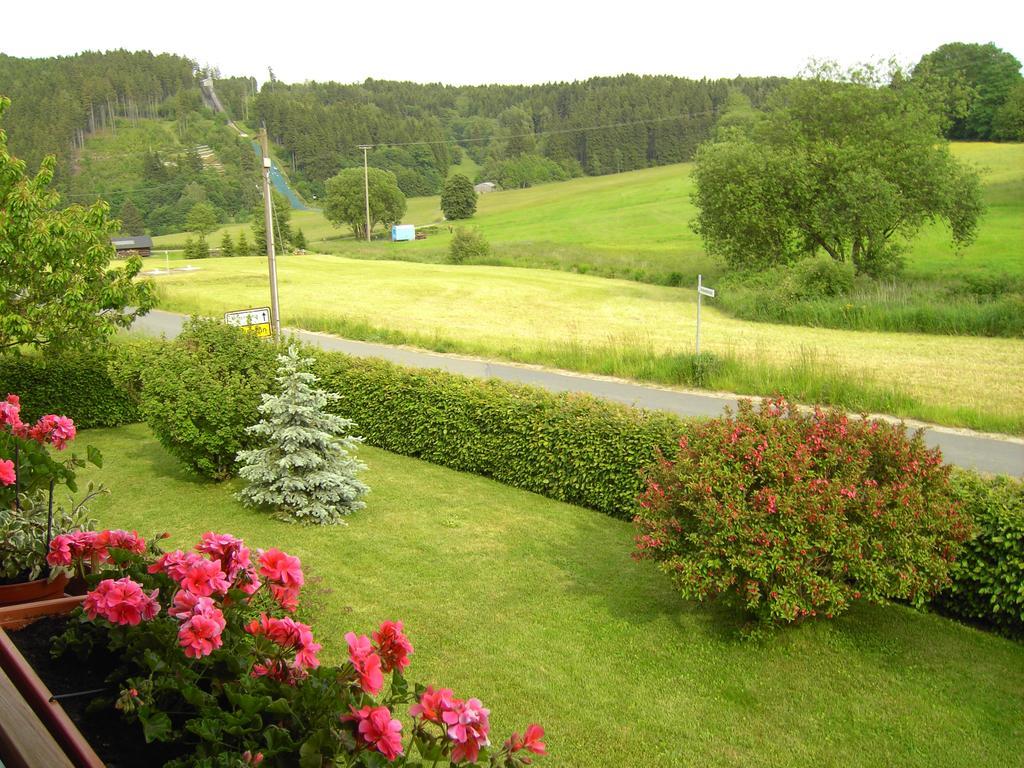 Ferienwohnung "Am Muschwitztal" Bad Steben / Carlsgrun Buitenkant foto