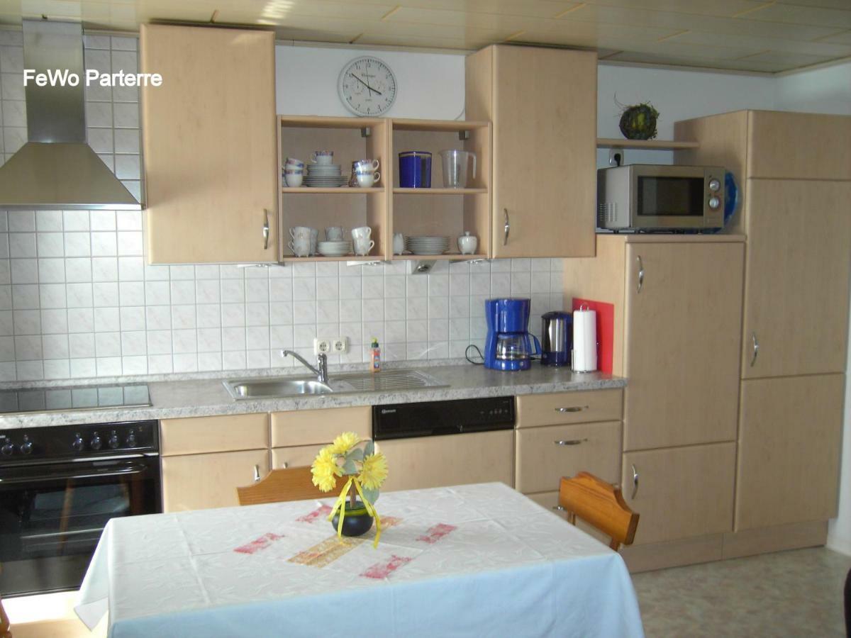Ferienwohnung "Am Muschwitztal" Bad Steben / Carlsgrun Buitenkant foto