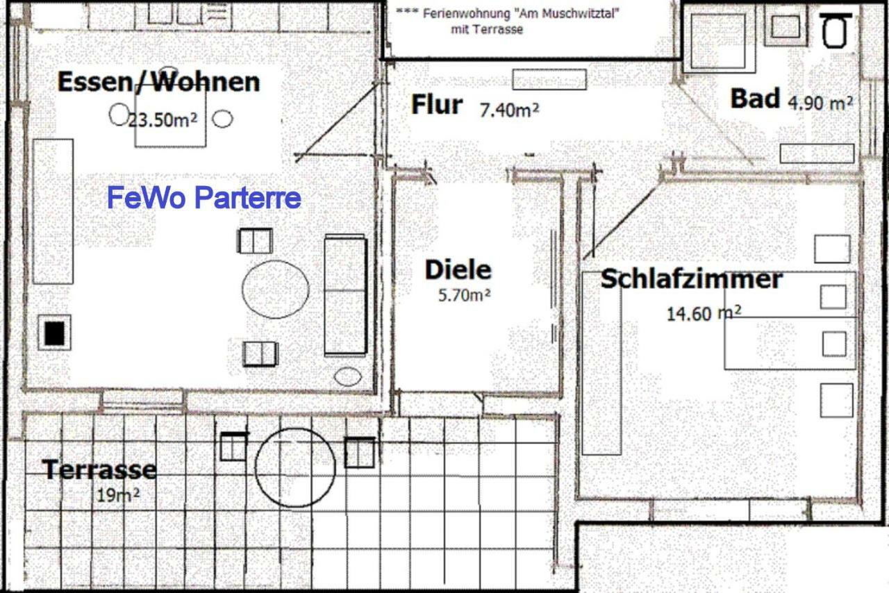 Ferienwohnung "Am Muschwitztal" Bad Steben / Carlsgrun Buitenkant foto