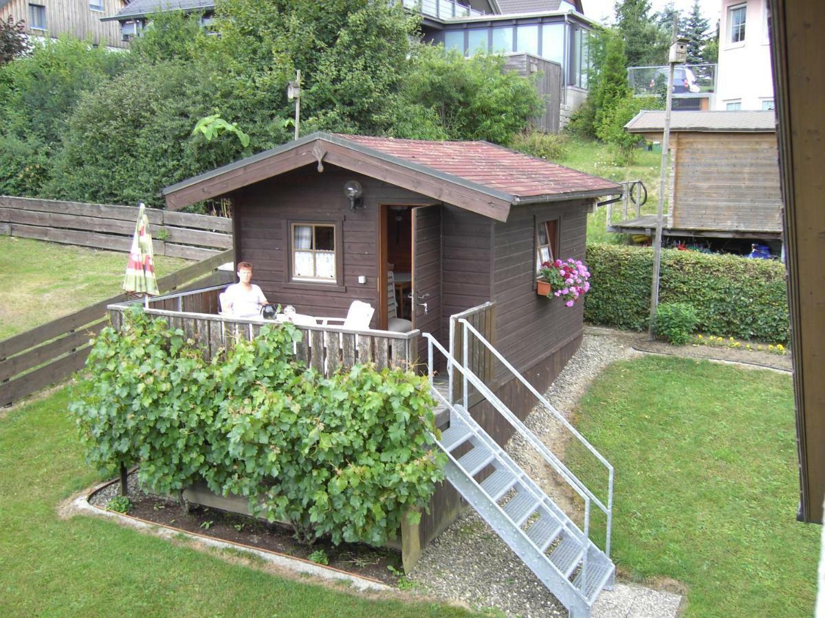 Ferienwohnung "Am Muschwitztal" Bad Steben / Carlsgrun Buitenkant foto